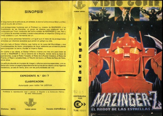 Mazinger Z. Proxima edicion Selecta - Vision. Mazinger-z